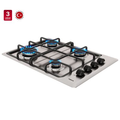 Cocina Encimera Gas Natural HLX-540 KBNOC IX 4G AI AL CI Teka - Imagen 2