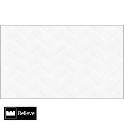 Cerámica Muro Lomas Blanco Texturado 27x45(2,07)