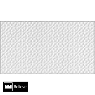 Cerámica Muro Creative Blues White Texturado 33,5x60(1,61)