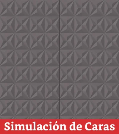 Cerámica Muro Estrela Carbono Texturado Rectificado 32,5x59(1,53) - Imagen 6