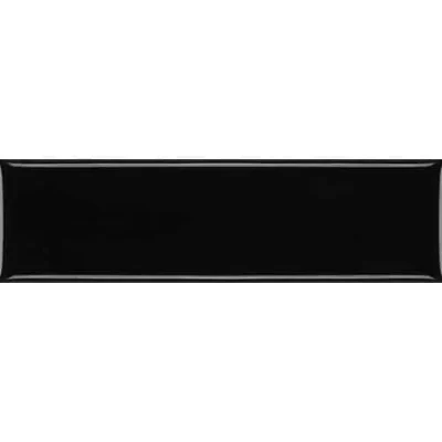 Cerámica Muro Color Mind Black Brillo 7x25(0,52)