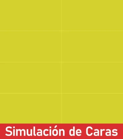 Cerámica Muro Amarillo Brillo F3613 Rectificado 30x60(1,62) - Imagen 3