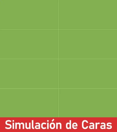 Cerámica Muro Verde Brillo F3605 Rectificado 30x60(1,62) - Imagen 3