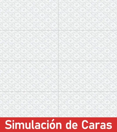 Cerámica Muro New Mónaco White Plus 31x60(1,84) - Imagen 5