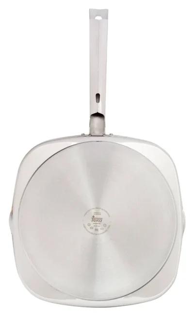 Grill Cuadrado Antiadherente Acero Inoxidable 27x27cm Teka - Imagen 7