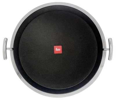 Grill Redondo Antiadherente Acero Inoxidable 34cms Teka - Imagen 11