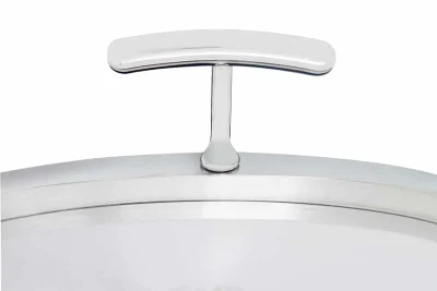 Grill Redondo Antiadherente Acero Inoxidable 34cms Teka - Imagen 9