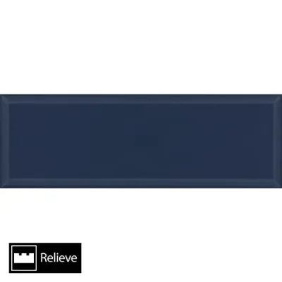 Cerámica Muro Colorblock Marine Brillo Bisel 10x30(0,78)