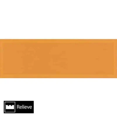 Cerámica Muro Colorblock Pollen Brillo Bisel 10x30(0,78)