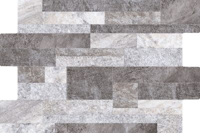 Cerámica Muro Fachaleta Dent Hamburgo Gris 6Caras 30x45(1,51) - Imagen 11