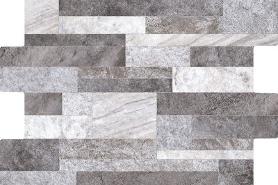 Cerámica Muro Fachaleta Dent Hamburgo Gris 6Caras 30x45(1,51) - Imagen 13