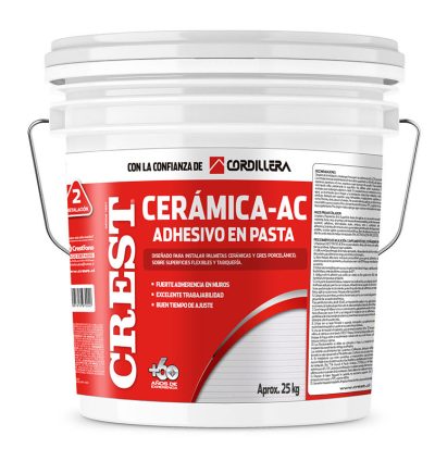 Crest Pasta AC Tineta 25 Kilos - Imagen 4