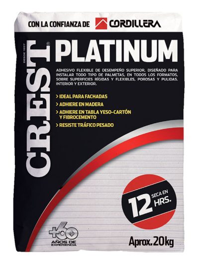 Crest Platinum (Fachadas) Saco 20 Kilos - Imagen 4