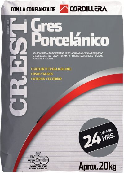 Crest Gres Porcelánico Saco 20 Kilos - Imagen 4