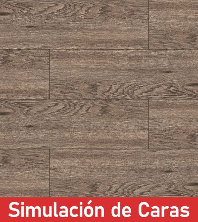 Cerámica Piso Madera Forest Nogal 18Caras 19x57(1,41) - Imagen 3