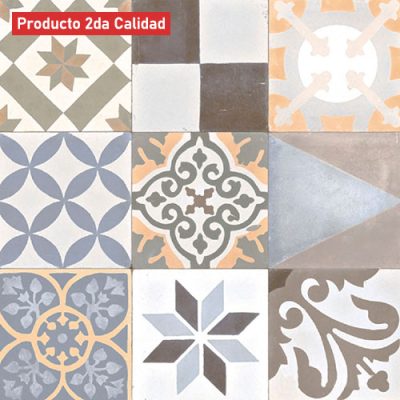 Cerámica Piso Mix Color 61x61(1,48) 2da