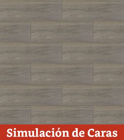 Cerámica Piso Foresta Ceniza Destonalizado 20x60(1,68) - Imagen 6