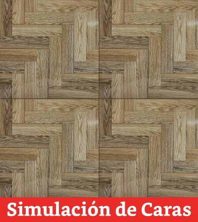 Cerámica Piso Cedro Oscuro 58019 Destonalizado 58x58(2,35) - Imagen 6
