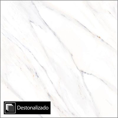 Cerámica Piso Mármol Carrara 62HDA31 Destonalizado Rectificado 62x62(2,3) - Imagen 4