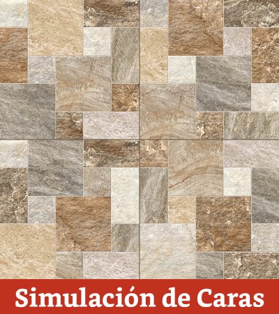 Cerámica Piso Carajas Brown 61428 4Caras 60x60(2,58) - Imagen 12