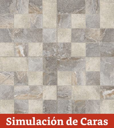 Cerámica Piso Pavia Gris 611031 4Caras Antides. 60x60(2,58) - Imagen 8