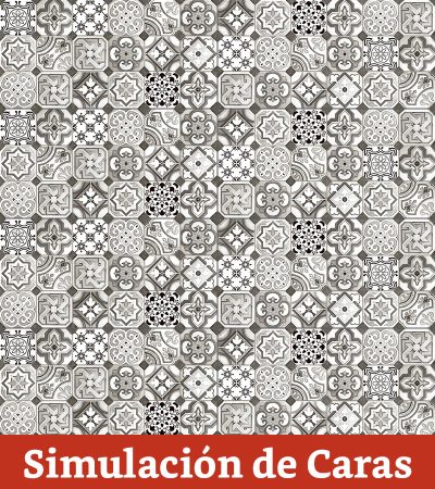 Cerámica Piso Artesanal 2Caras Rectificado 45x90(1,62) - Imagen 8