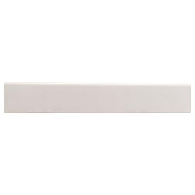 Rodapié Porcelánico Blanco Mate 10x60cm