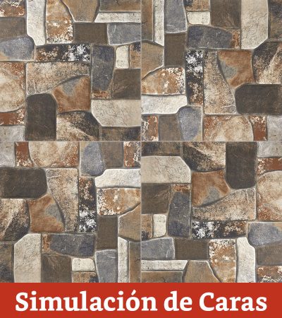 Cerámica Piso Piedra VPC58010 Antideslizante 58x58(2,35) - Imagen 4
