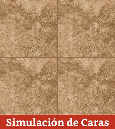 Cerámica Piso Toscana Mocca 44413 44x44(2,5) - Imagen 6
