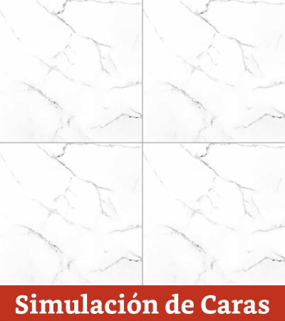 Cerámica Piso Calacata White Plus 77363 Destonalizado 50x50(2,33) - Imagen 4