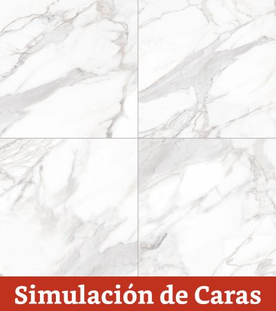 Cerámica Piso Calacata Gray 61550 4Caras 60,5x60,5(2,58) - Imagen 12