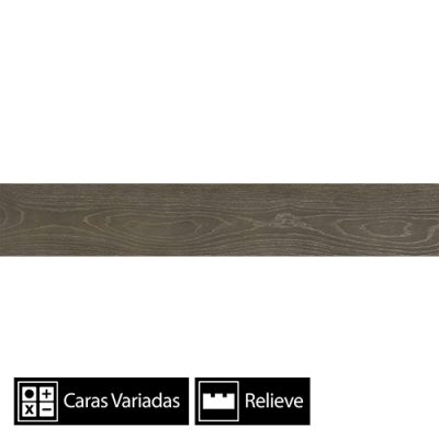 Cerámica Piso Madera Expresso 6Caras Rectificado 20x120(2,18) - Imagen 2