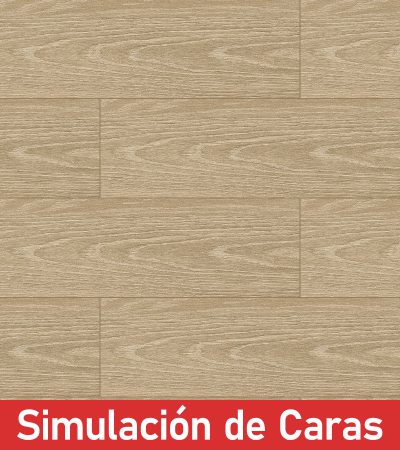 Cerámica Piso Madera Inwood Taupe Destonalizado 20x61(1,61) - Imagen 2