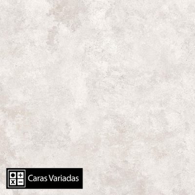 Cerámica Piso Cemento Blanco 4Caras 60x60(1,44)