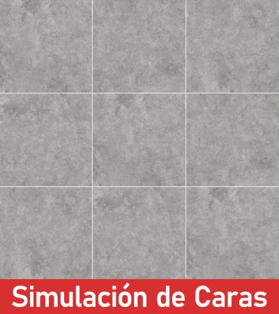Cerámica Piso Cemento Gris 4Caras 60x60(1,44) - Imagen 3
