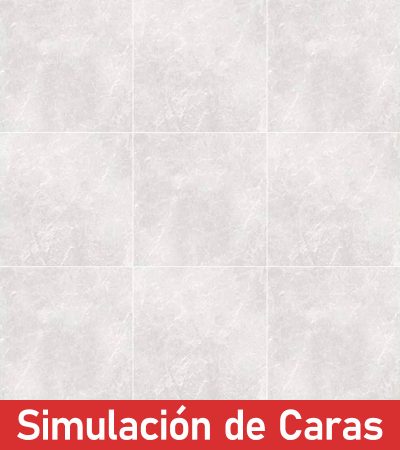 Cerámica Piso Martino Gris 2Caras 46x46(1,9) - Imagen 3