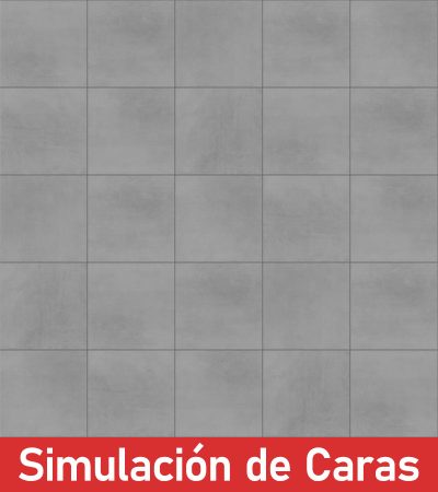 Cerámica Piso Habitat Concreto 8Caras 45x45(2,43) - Imagen 3