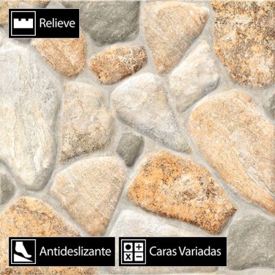 Cerámica Piso Quito 777315 Antideslizante 4Caras 50,8x50,8(2,33)