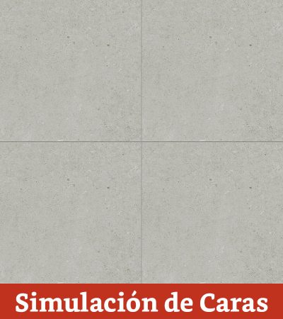Porcelanato Gant Grey Hammer 12Caras Antides. Rect. 60x60(1,081) - Imagen 6