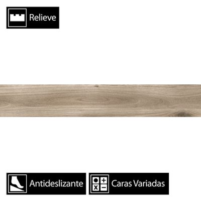 Porcelanato Tabula Miel Antideslizante. Deston. 19,5x120(1,68) - Imagen 9