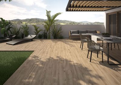Porcelanato Tabula Miel Antideslizante. Deston. 19,5x120(1,68) - Imagen 14