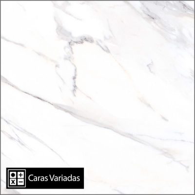 Porcelanato Carrara Dream Pulido 8Caras Rect. 80x80(1,93) - Imagen 10
