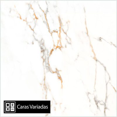 Porcelanato Calacatta Oro Pulido 12Caras Rectificado 80x80(1,93) - Imagen 15