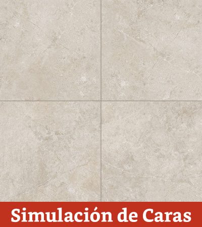 Porcelanato Majestic Crema Pulido 6Caras Rect. 80x80(1,93) - Imagen 16