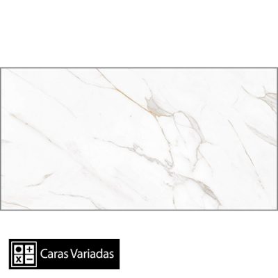 Porcelanato Gran Calacata Premium Gold Pulido 6Caras Rectificado 62x121(2,26) - Imagen 10