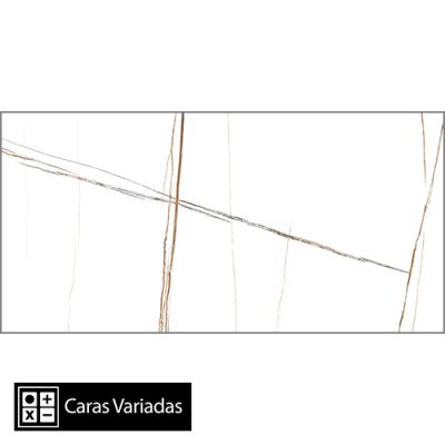 Porcelanato Sahara White Pulido 14Caras Rectificado 60x120(1,44) - Imagen 23