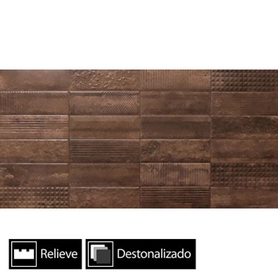 Cerámica Muro Marrakesh Rubí Deston. Rect. 45x90(1,62) - Imagen 4
