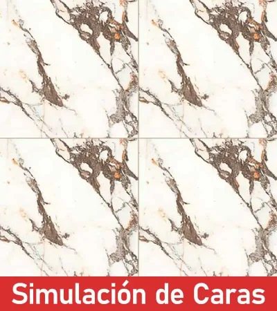 Porcelanato Arabescato Gold Pulido Destonalizado Rectificado 60x60(1,44) - Imagen 3