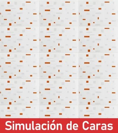Cerámica Muro Cubix Beige AY-23008 20x30(1,5) - Imagen 3