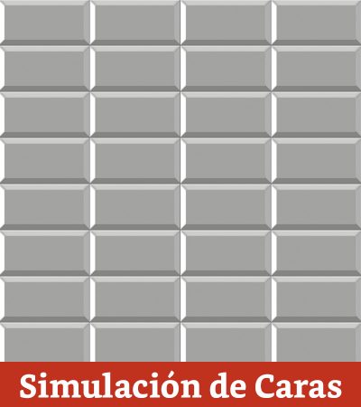 Cerámica Muro Gris Brillo (Metro) Biselado 10x20(1,0) - Imagen 3
